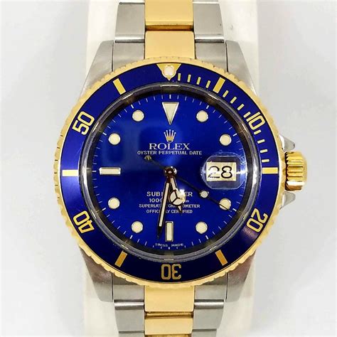 rolex oyster perpetual submariner blue replica